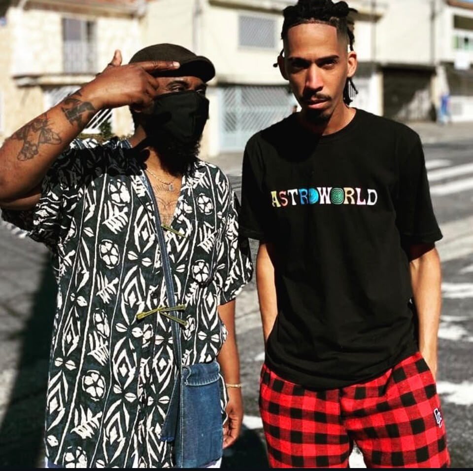 William com o rapper Young Mask